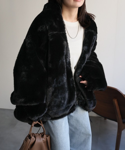 model：156cm 着用サイズ：FREE