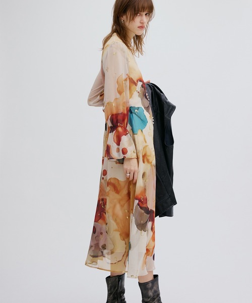 UNDRESSED AMELIA INK ART DRESS（ワンピース）｜Ameri（アメリ）の