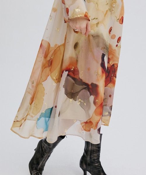 UNDRESSED AMELIA INK ART DRESS（ワンピース）｜Ameri（アメリ）の