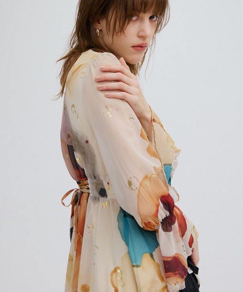 UNDRESSED AMELIA INK ART DRESS（ワンピース）｜Ameri（アメリ）の