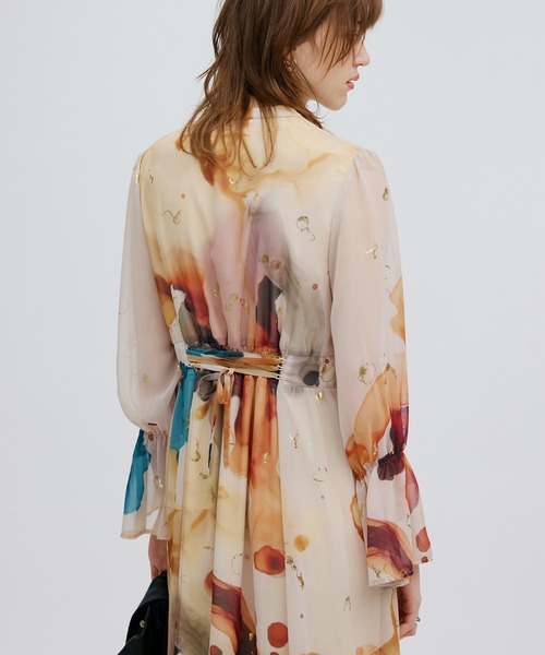 UNDRESSED AMELIA INK ART DRESS（ワンピース）｜Ameri（アメリ）の