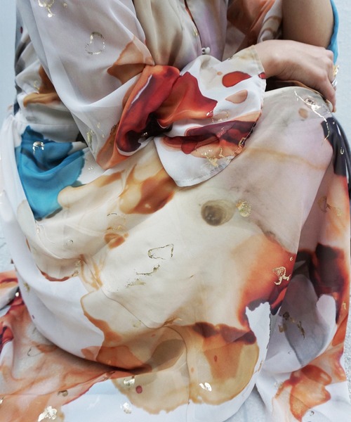 UNDRESSED AMELIA INK ART DRESS（ワンピース）｜Ameri（アメリ）の