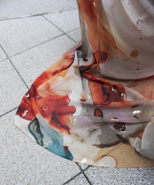 UNDRESSED AMELIA INK ART DRESS（ワンピース）｜Ameri（アメリ）の