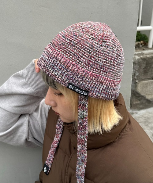 Columbia（コロンビア）の「カカハポンガーデンニットバケット（ハット・レディース・レッド/ブラック・ONE SIZE）」の12枚目の写真