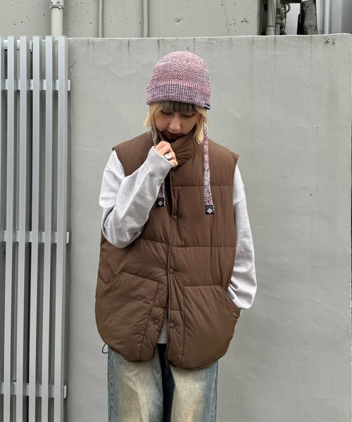 Columbia（コロンビア）の「カカハポンガーデンニットバケット（ハット・レディース・レッド/ブラック・ONE SIZE）」の14枚目の写真