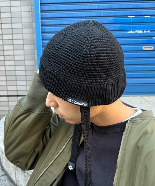 Columbia（コロンビア）の「カカハポンガーデンニットバケット（ハット・レディース・レッド/ブラック・ONE SIZE）」の3枚目の写真