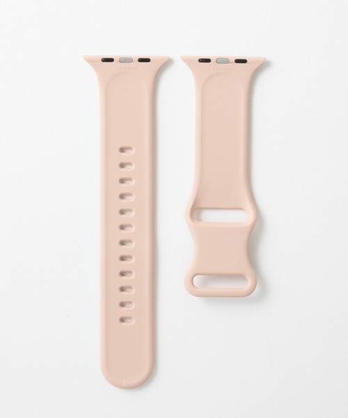emonique(エモニーク)の「スマートウォッチバンド Apple Watch バンド シリコン製【38/40/41/42/44/45/49mm対応】(デジタル腕時計・レディース・ライトピンク/オフホワイト/ピンク/ホワイト/ベージュ・38/42)」の10枚目の写真