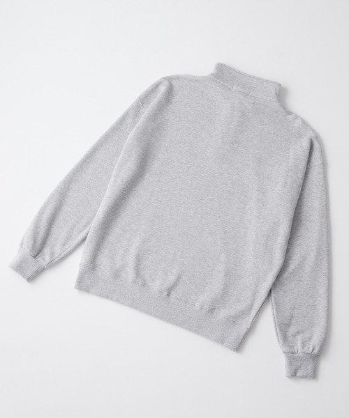 2WAY ナンバリング刺繍 オーバーサイズ スウェット MONO-MART