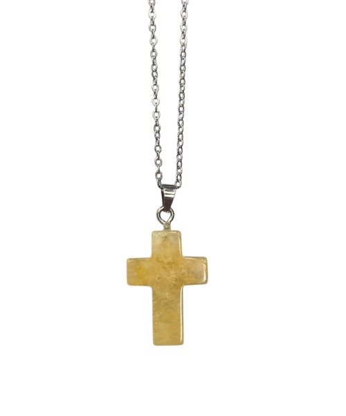 DOUBLE STEAL(ダブルスティール)の「quartz cross ネックレス(ネックレス・メンズ・D/B・FREE)」の2枚目の写真