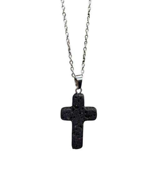 DOUBLE STEAL(ダブルスティール)の「quartz cross ネックレス(ネックレス・メンズ・D/B・FREE)」の4枚目の写真