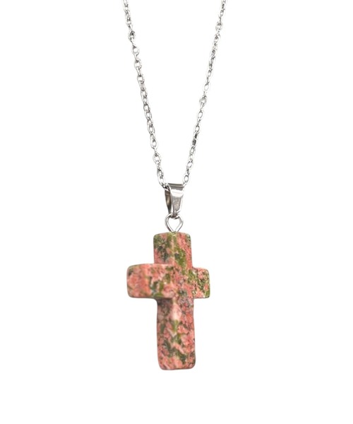 DOUBLE STEAL(ダブルスティール)の「quartz cross ネックレス(ネックレス・メンズ・D/B・FREE)」の5枚目の写真