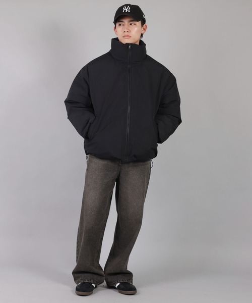 SPINNS（スピンズ）の「【M.Lサイズ展開】中綿フェイクダウン