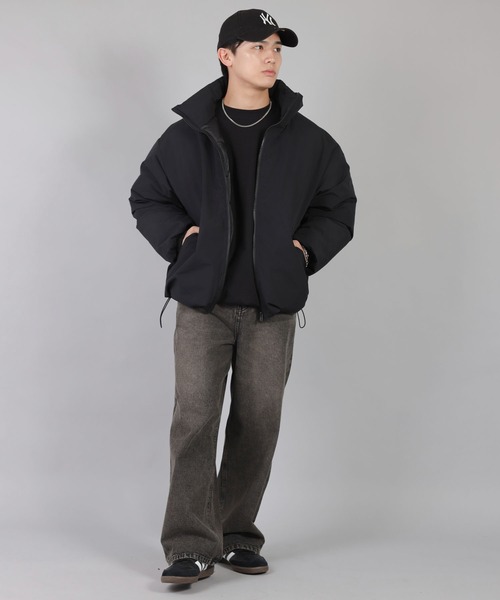 SPINNS（スピンズ）の「【M.Lサイズ展開】中綿フェイクダウン