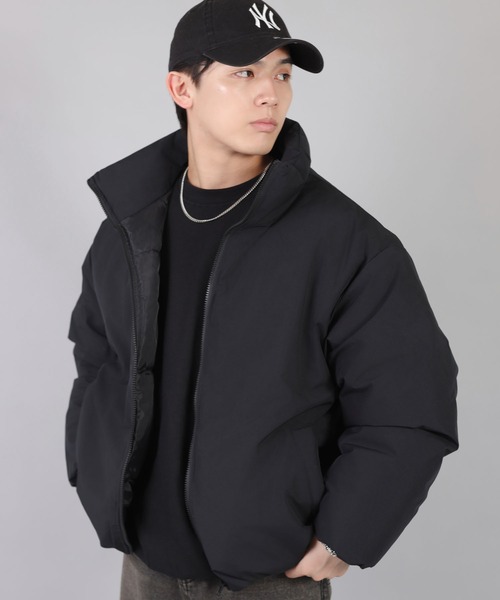 SPINNS（スピンズ）の「【M.Lサイズ展開】中綿フェイクダウン