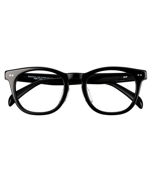 Zoff(ゾフ)の「ウエリントン型メガネ|ダテメガネ|Zoff|FASHION AUTUMN(メガネ・メンズ・ブラック/ブラウン系その他2・FREE)」の5枚目の写真