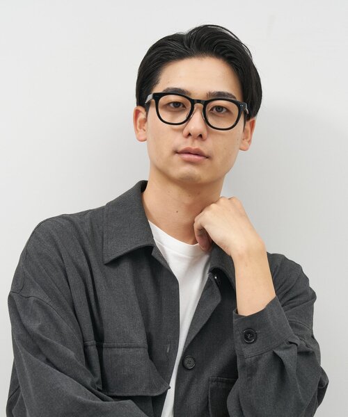 Zoff(ゾフ)の「ウエリントン型メガネ|ダテメガネ|Zoff|FASHION AUTUMN(メガネ・メンズ・ブラック/ブラウン系その他2・FREE)」の8枚目の写真
