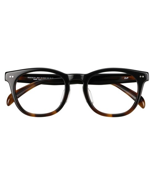 Zoff(ゾフ)の「ウエリントン型メガネ|ダテメガネ|Zoff|FASHION AUTUMN(メガネ・メンズ・ブラック/ブラウン系その他2・FREE)」の12枚目の写真