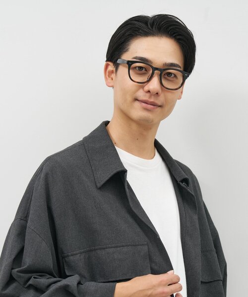 Zoff(ゾフ)の「ウエリントン型メガネ|ダテメガネ|Zoff|FASHION AUTUMN(メガネ・メンズ・ブラック/ブラウン系その他2・FREE)」の15枚目の写真