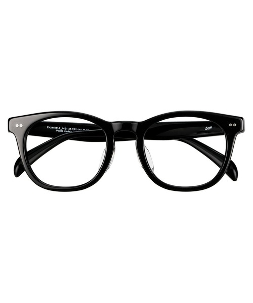 Zoff(ゾフ)の「ウエリントン型メガネ|ダテメガネ|Zoff|FASHION AUTUMN(メガネ・メンズ・ブラック/ブラウン系その他2・FREE)」の3枚目の写真
