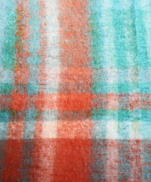 antiqua(アンティカ)の「チェックストール(マフラー・レディース・ブラック系その他/グリーン系その他・FREE)」の12枚目の写真