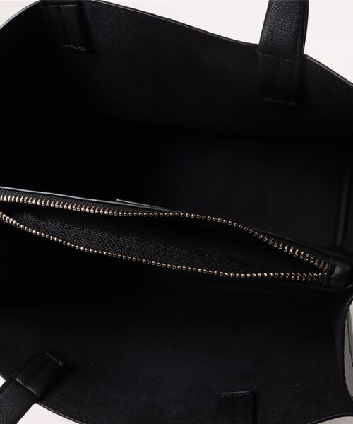 DONOBAN（ドノバン）の「スクエアトートバッグ（トートバッグ・レディース・グレー/キャメル/ブラック・ONE）」の10枚目の写真