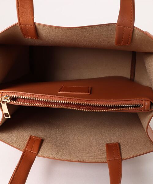 DONOBAN（ドノバン）の「スクエアトートバッグ（トートバッグ・レディース・グレー/キャメル/ブラック・ONE）」の11枚目の写真