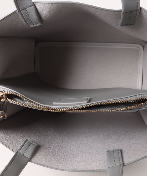 DONOBAN（ドノバン）の「スクエアトートバッグ（トートバッグ・レディース・グレー/キャメル/ブラック・ONE）」の12枚目の写真