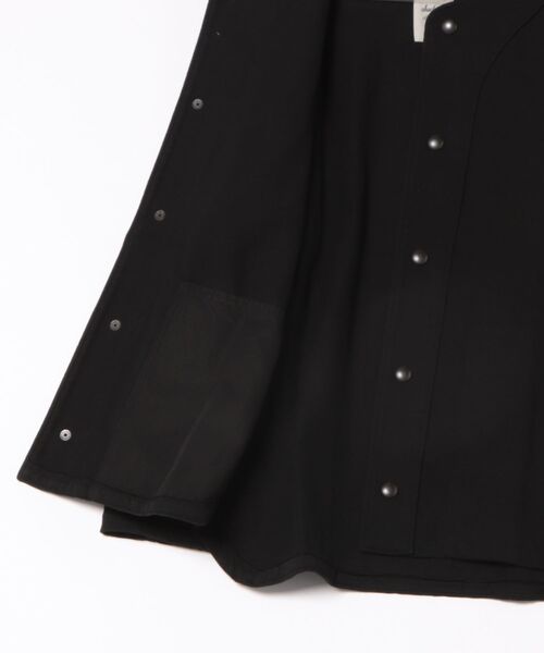 Jackman(ジャックマン)の「Dotsume UF Jacket(ノーカラージャケット・メンズ・ブラック/セージグリーン/ガンメタ・LARGE/MEDIUM/SMALL)」の17枚目の写真