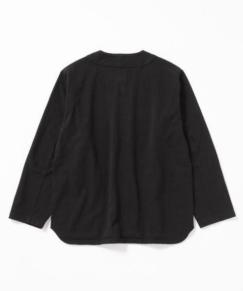 Jackman(ジャックマン)の「Dotsume UF Jacket(ノーカラージャケット・メンズ・ブラック/セージグリーン/ガンメタ・LARGE/MEDIUM/SMALL)」の11枚目の写真