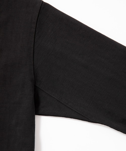 Jackman(ジャックマン)の「Dotsume UF Jacket(ノーカラージャケット・メンズ・ブラック/セージグリーン/ガンメタ・LARGE/MEDIUM/SMALL)」の8枚目の写真