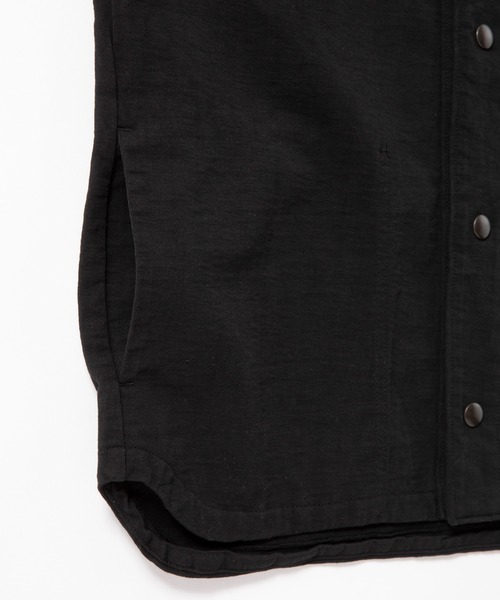 Jackman(ジャックマン)の「Dotsume UF Jacket(ノーカラージャケット・メンズ・ブラック/セージグリーン/ガンメタ・LARGE/MEDIUM/SMALL)」の10枚目の写真