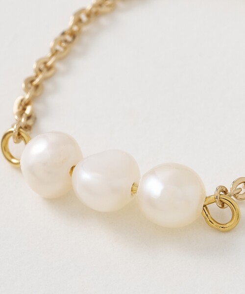 collex（コレックス）の「【dignif】【金属アレルギー対応】パールチェーンリング（リング・レディース・ゴールド・フリー）」の16枚目の写真
