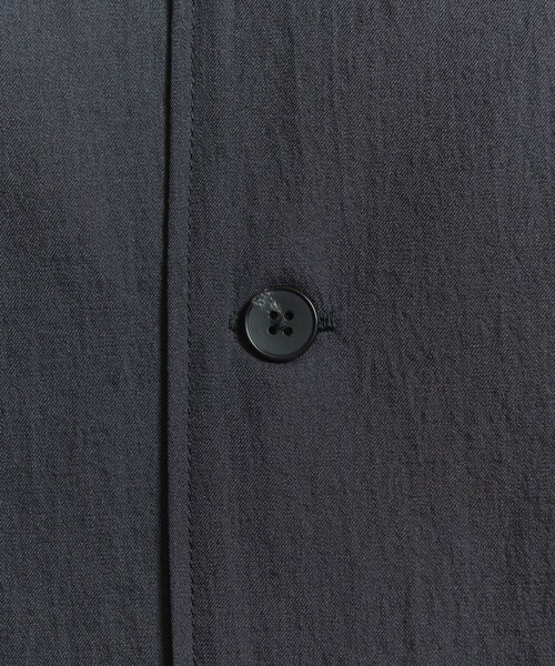 BEAUTY&YOUTH UNITED ARROWS(ビューティーアンドユースユナイテッドアローズ)の「KOMATSU PACK オーバー バンドカラー シャツ FORM型 セットアップ対応 撥水機能(シャツ/ブラウス・メンズ・ダークグレー/ベージュ・S/M/L/XL)」の17枚目の写真