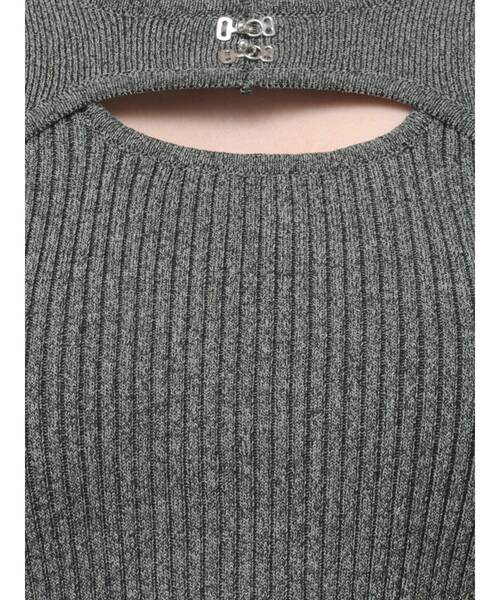 フロントホックレイヤードライクニット（ニット/セーター）｜MURUA（ムルーア）