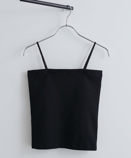 VIS（ビス）の「【洗える】チューブトップキャミソール（キャミソール・レディース・オフホワイト/ベージュ/オレンジ/ブラック・FREE）」の3枚目の写真