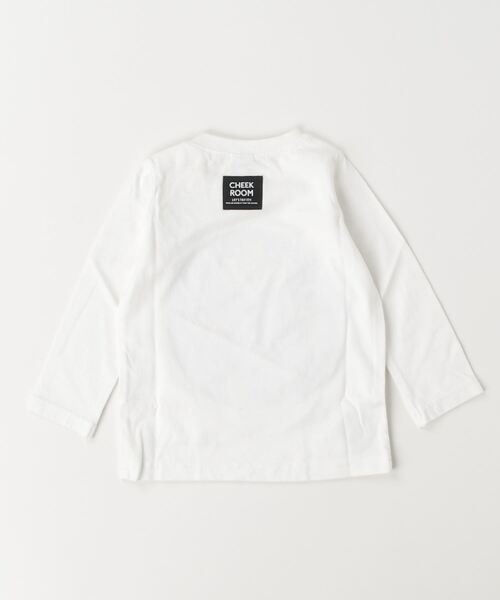 CHEEK ROOM（チークルーム）の「CHEEK ROOM/チークルーム めだかの学校ロングＴシャツ（Tシャツ/カットソー・キッズ・グリーン/ラベンダー/ベージュ系その他6・100cm/110cm/120cm/90cm/130cm/80ｃｍ）」の4枚目の写真