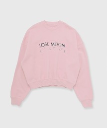 josemoon ジョゼムーン eimy LOGO PEARL SWEAT LOGO PEARL SWEAT(F GREY): TOPSjosemoon