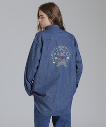 HAND LIKE EMBROIDERY SHIRTS/ハンドライク刺繍シャツ