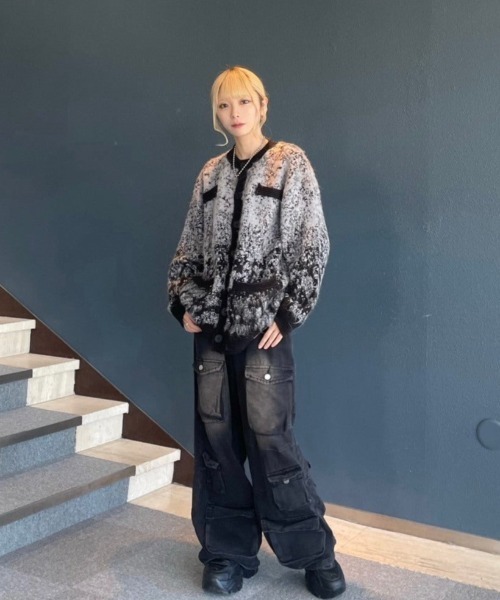 再販なし✨希少✨ブラームス✖️+81 カーゴパンツ　2024コラボ ブラックサイドベルトカーゴパンツ（その他パンツ）｜KsG