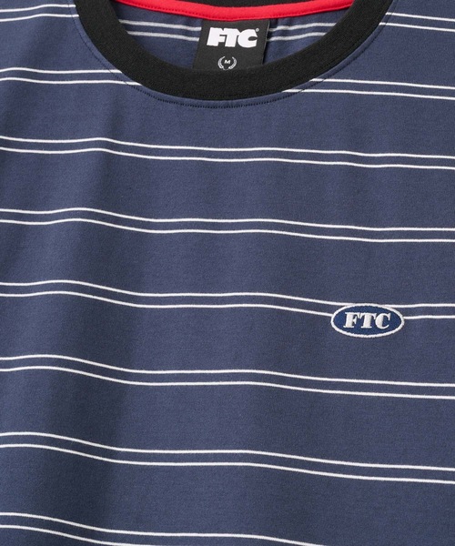 セール】OVAL LOGO STRIPE RINGER TEE（Tシャツ/カットソー