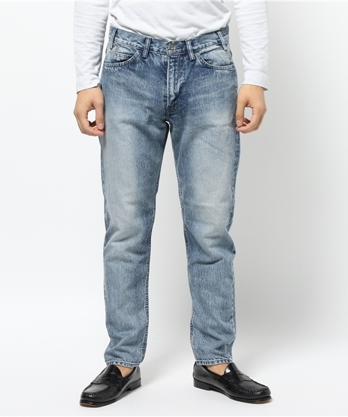 アメリカンラグシー 12oz膝裏切替セルビッチデニムパンツ M フルカウント アメリカンラグシー 12oz膝裏切替セルビッチデニムパンツ M