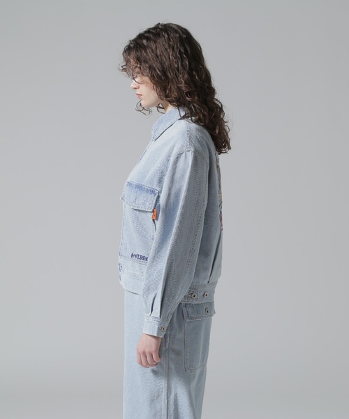 国内発送【AVIREX】×UNIVERSAL OVERALL DENIM WORK JACKET AVIREX×UNIVERSAL OVERALL》DENIM WORK JACKET/アヴィレックス