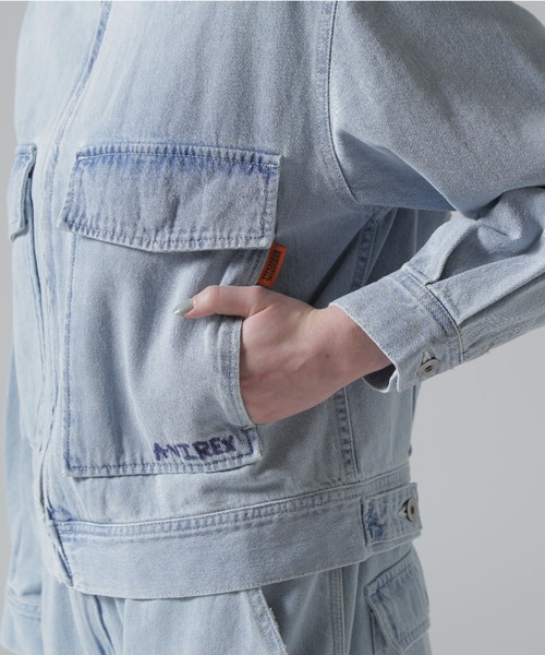 AVIREX×UNIVERSAL OVERALL》DENIM WORK JACKET/アヴィレックス