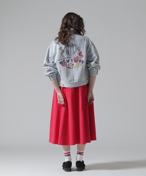 国内発送【AVIREX】×UNIVERSAL OVERALL DENIM WORK JACKET AVIREX×UNIVERSAL OVERALL》DENIM WORK JACKET/アヴィレックス