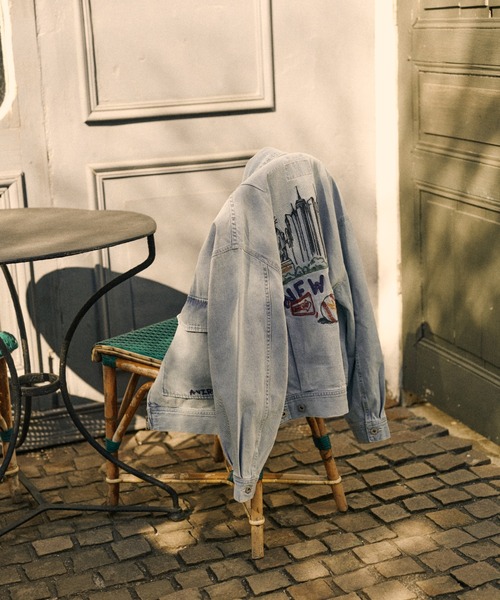 AVIREX×UNIVERSAL OVERALL》DENIM WORK JACKET/アヴィレックス