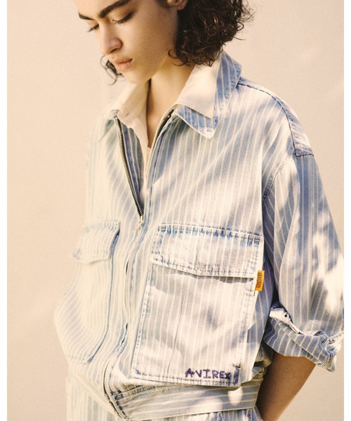 AVIREX×UNIVERSAL OVERALL》DENIM WORK JACKET/アヴィレックス