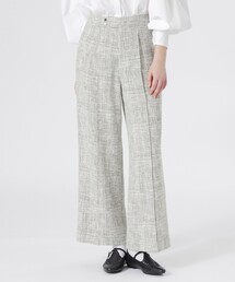 LOVELESS | ツイードストレートパンツ(スラックス)