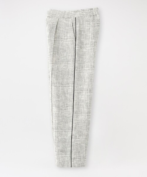 LOVELESS（ラブレス）の「ツイードストレートパンツ（スラックス・レディース・オフホワイト/ダークネイビー・36/34/38）」の10枚目の写真