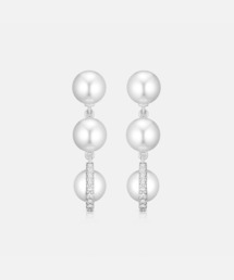 METROCITY（メトロシティ）の「【メトロシティ】1992 PERLAスターリングシルバーホワイトピアス（ピアス（両耳用））」