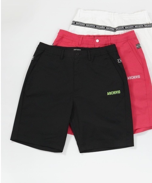 archivio(アルチビオ)の「<MENS>バックライン撥水ショートパンツ(その他パンツ・メンズ・レッド/ホワイト/ブラック・M/L/LL)」の1枚目の写真